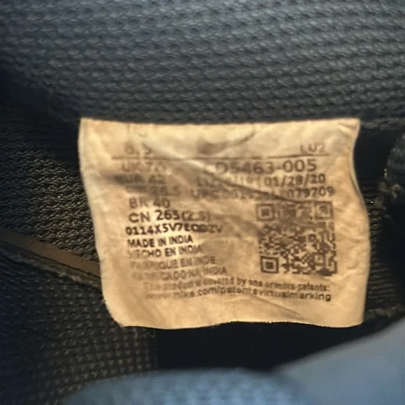 Size 8.5 - Nike Court Vision Low Photon Dust Thunderstorm 2020 - Picture 4 of 5